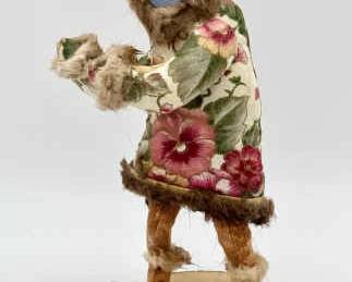 Signed Carol Muth “Woman” Inuit Figurine From Palmer, Alaska