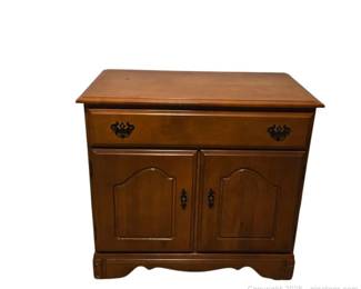 Small Mid Century Maple Buffet