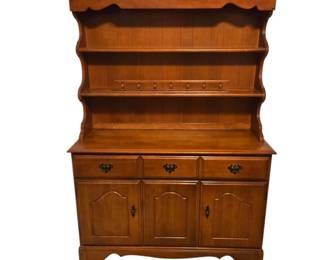 Nice Mid Century Maple Hutch
