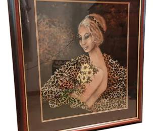 Naughty Girls Anastasia Acrylic and Paper