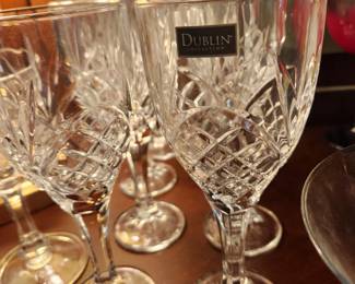 Dublin stemware from Ireland