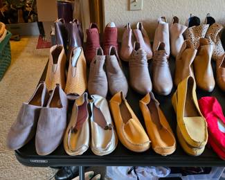 Women's shoes and accessories, mostly new