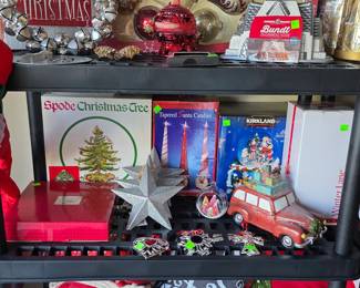 Christmas decorations and holiday decor