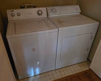 Washer and dryer