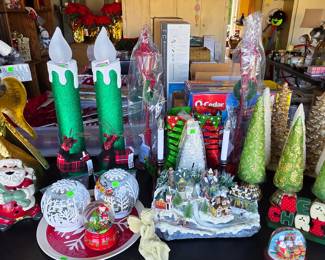 Christmas decorations and holiday decor