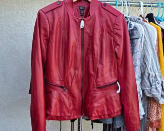 New leather jacket