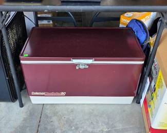 Vintage Coleman ice chest