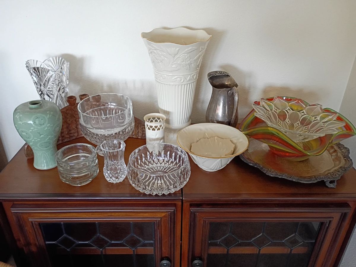 collectable vases and vessles