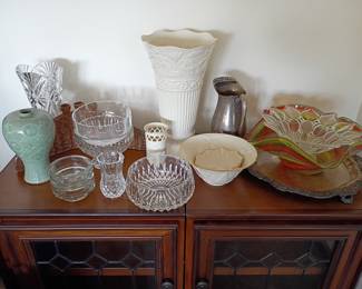 collectable vases and vessles