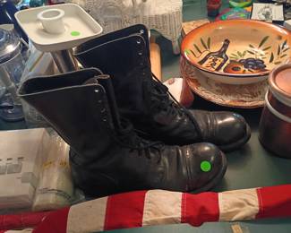 Vintage military boots