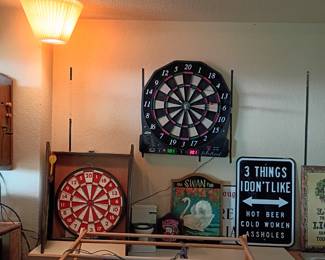 Dart boards, + Electronic dart board