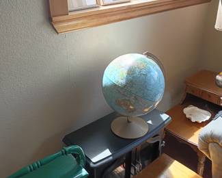 globe and mid-mod furniture