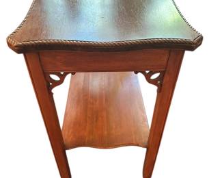 Brandt Side Table with Lower Shelf