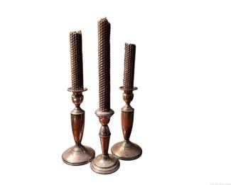 Weighted Sterling Candlesticks