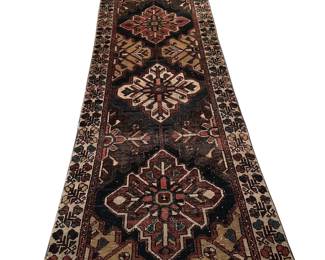 Hand Knotted Wool Runner