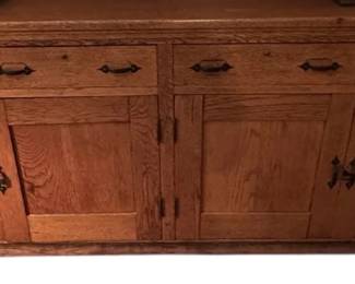 Vintage Mission Style Buffet