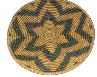 Nice Native American Coiled Ceremonial Basket