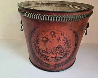 Vintage Toleware Planter
