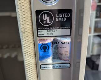 5 Foot gun safe made by National Security safe company. 5'x24"x20"