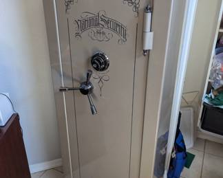 5 Foot gun safe made by National Security safe company. 5'x24"x20"