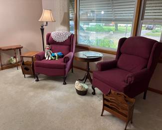 Heritage House Wingback Chair Set