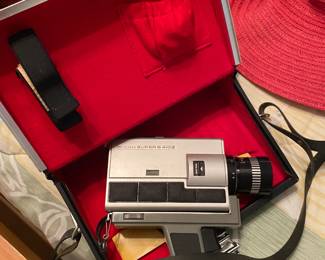 Ricoh super 8 410z film camera working with box