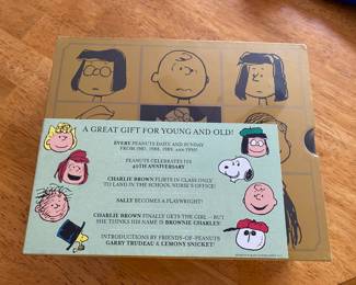 NEW The Complete Peanuts 1987-1990 Gift Box Set by Charles M. Schulz