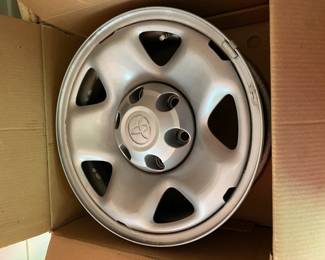 (4) Toyota Tacoma Original Steel Wheels Rims