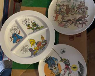 Child's Plastic Plates