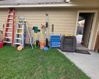ladders, tools