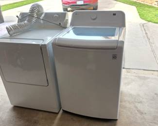 gas dryer, washer and dryer