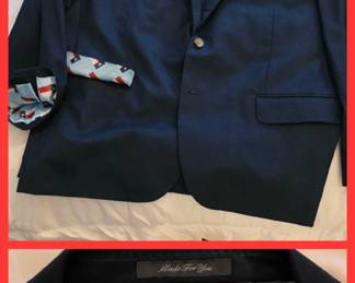 Custom Made XL Texas Flag Lined Jacket