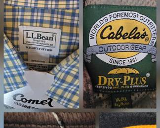 Mens clothing in excellent condition, xl and xxl