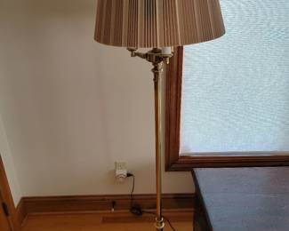 Stiffel Brass Floor Lamp.
