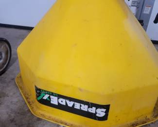 Spread EX, LG Series. Salt Spreader. 240 # Capacity.