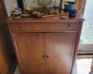 Antique Cabinet with Drawers.