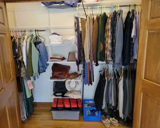 Vintage Ladies ans Mens Clothing.