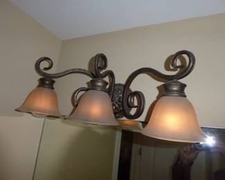 3 Bulb Wall Mount Light Fixture, $45.00 / each / 2 Available