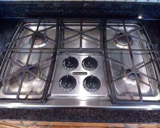 KitchenAid 30″ SS Cook Top
$125.00.