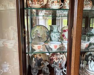 Asian Tea Sets/Vases, Plates