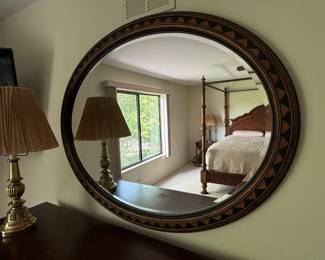 Large Oval Mirror