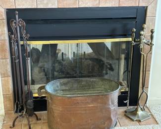 Copper Log Holder, FP Sets