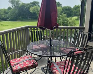Table/Chairs, Pads, Umbrella