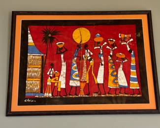 Large Batik Artwork