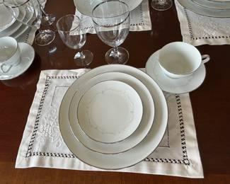 China, Vintage Stemware/Mats