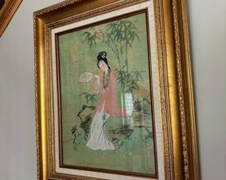 Framed Asian Lady