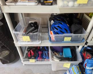 Bike Helmets/Gear, Weights