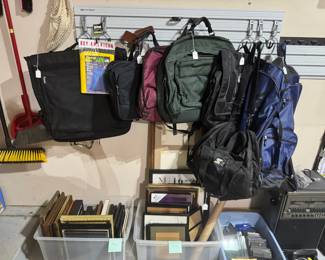 Backpacks, Totes, Frames