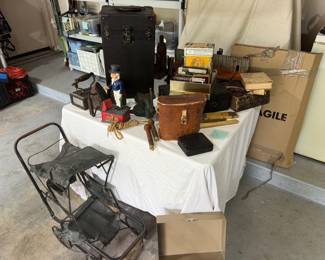 Antiques, Buggy, Binoculars