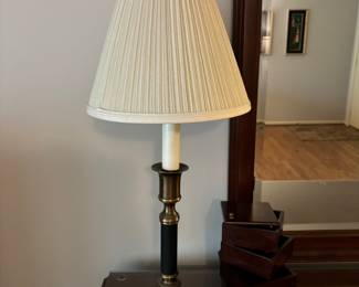 Brass Candlestick Lamp